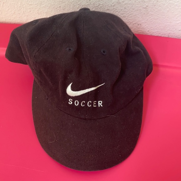 Nike Other - NIKE SOCCER BLACK ADJUSTABLE HAT